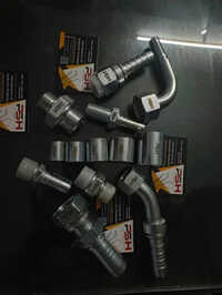 Ms Hydraulic Hex Nipple - Color: Grey