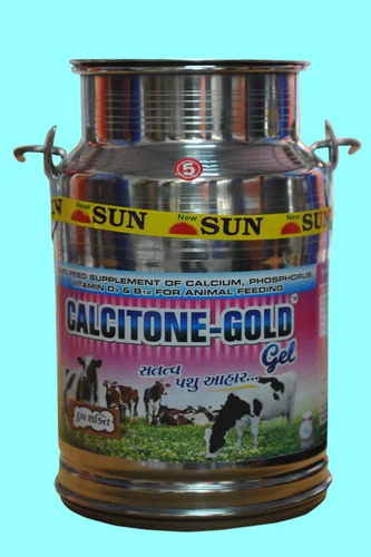 Animal Calcium Supplement Steel Can - Capacity: 20 Liter (Estimate) Ltr