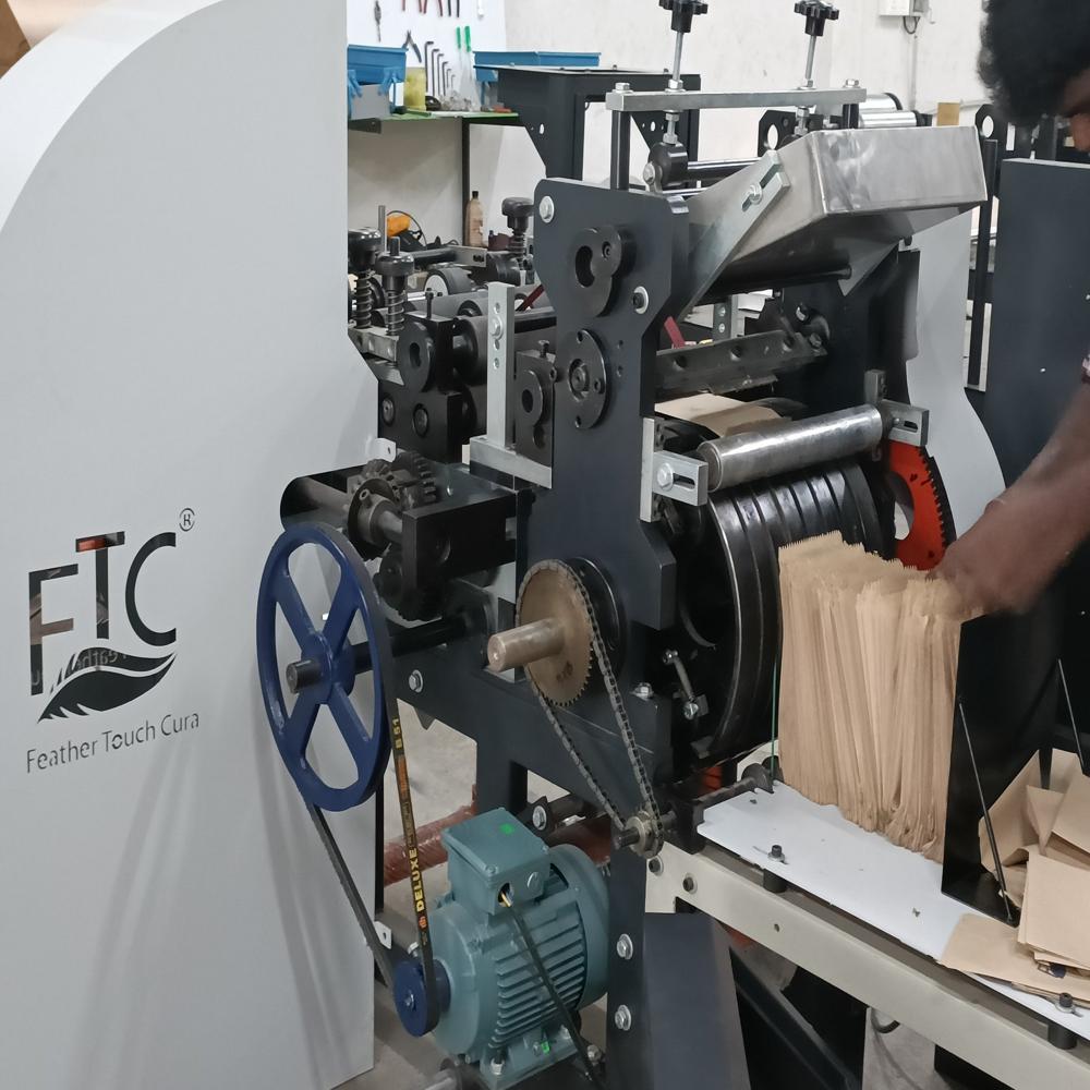 Medicine cover making machine