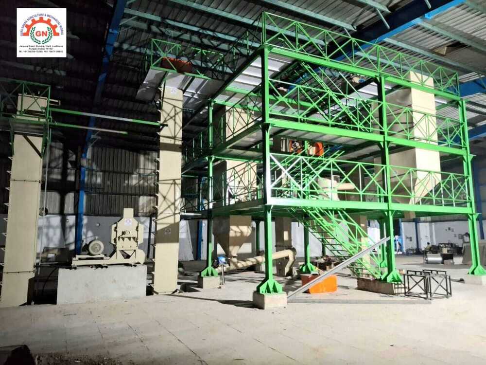 Cattle feed structure plant
