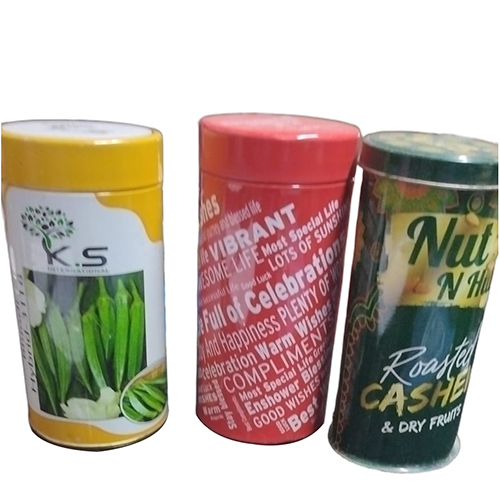 Tea Tin Cans - Color: Multicolor