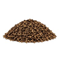 Natural Coconut Granules Pieces - Color: Dark Brown