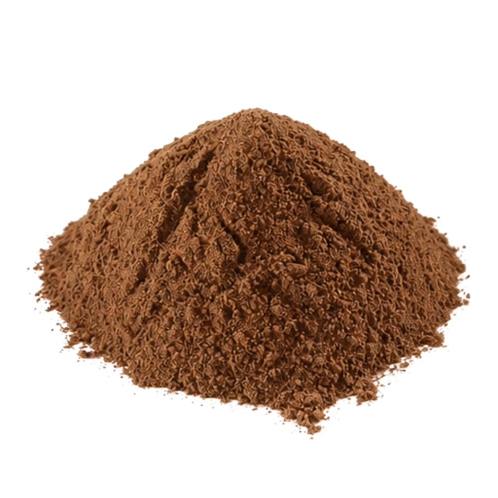 Natural Coconut Shell Powder - Color: Dark Brown