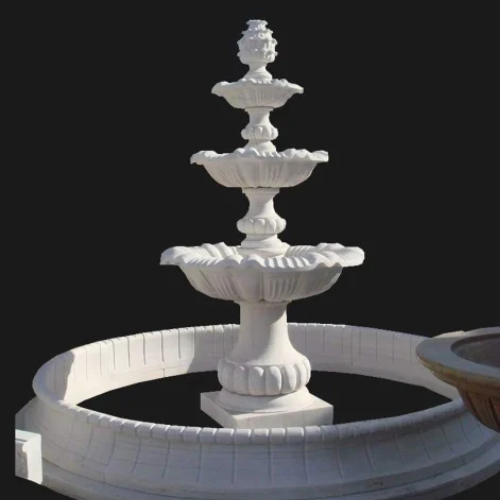 Carving stylish marble fountain