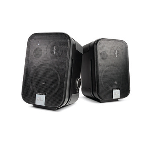 Control 2P 100Mm (5.25In) Compact Powered 2-Way Loudspeaker System - Color: Black