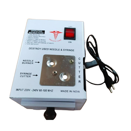 Electric Needle And Syringe Destroyer