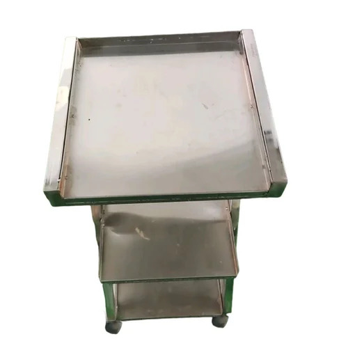 Stainless Steel Hospital Beside Trolley