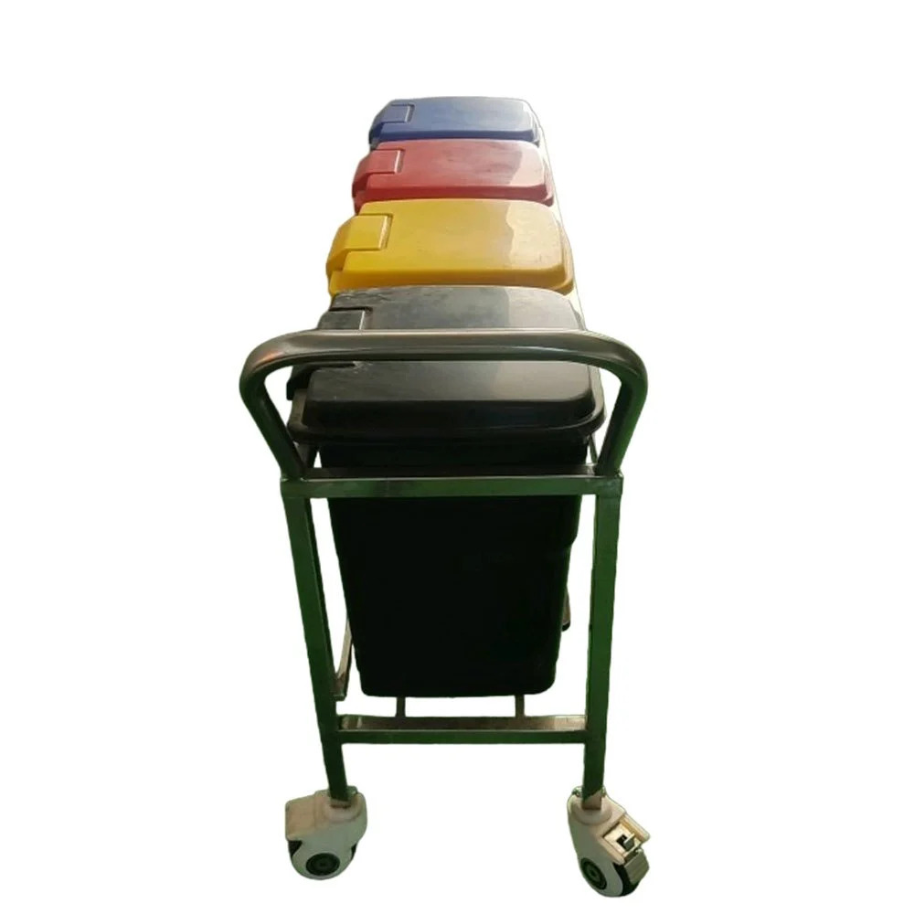 Medical Waste Bins Trolley