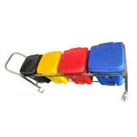 Medical Waste Bins Trolley