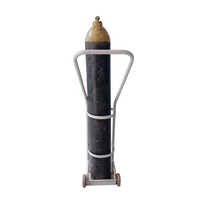 Mild Steel Oxygen Cylinder Trolley
