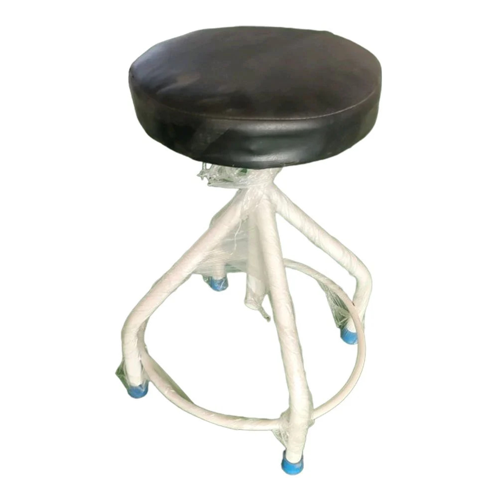 Round Mild Steel Attendant Stool