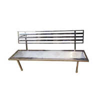 Silver Polished Hospital Waiting Chair