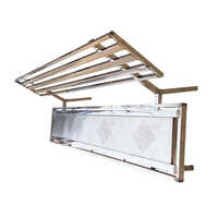 Silver Polished Hospital Waiting Chair