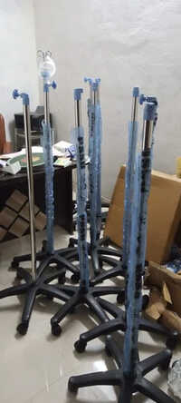 Hospital I V Saline Stand