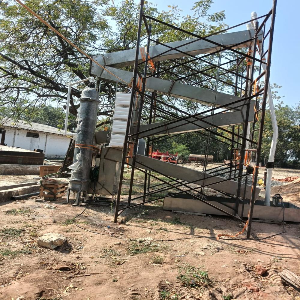 Biogas purification system