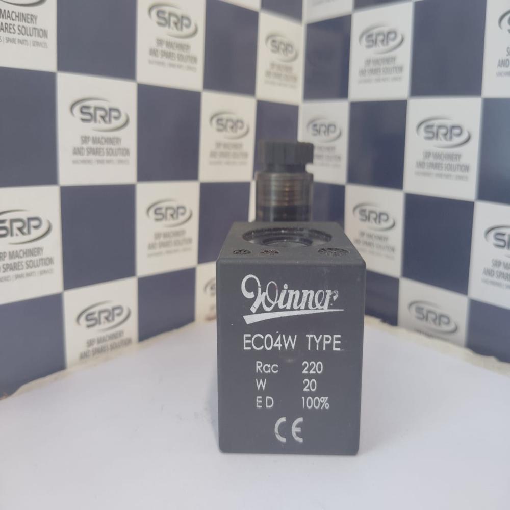 Ec04w220vdc Relief Valve Coil Plug - Color: Black