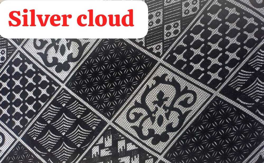 Flock Silver Cloud Fabrics