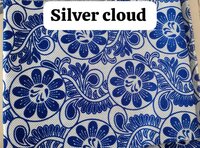 Flock Silver Cloud Fabrics