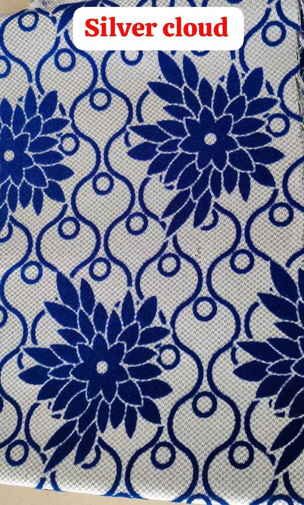 Flock Silver Cloud Fabrics