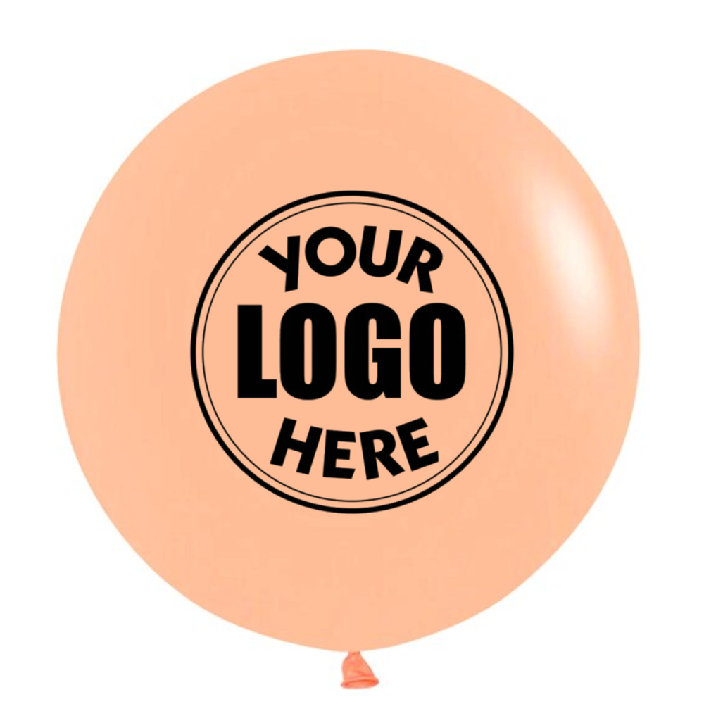 12 Inch Printed Balloon Multicolor with logo 1000 Pcs