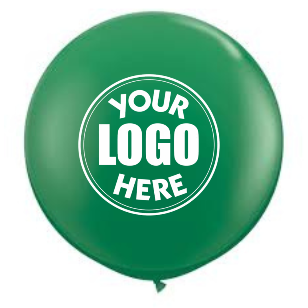 36 Inch Printed Balloon Multicolor with logo(30 Pcs)