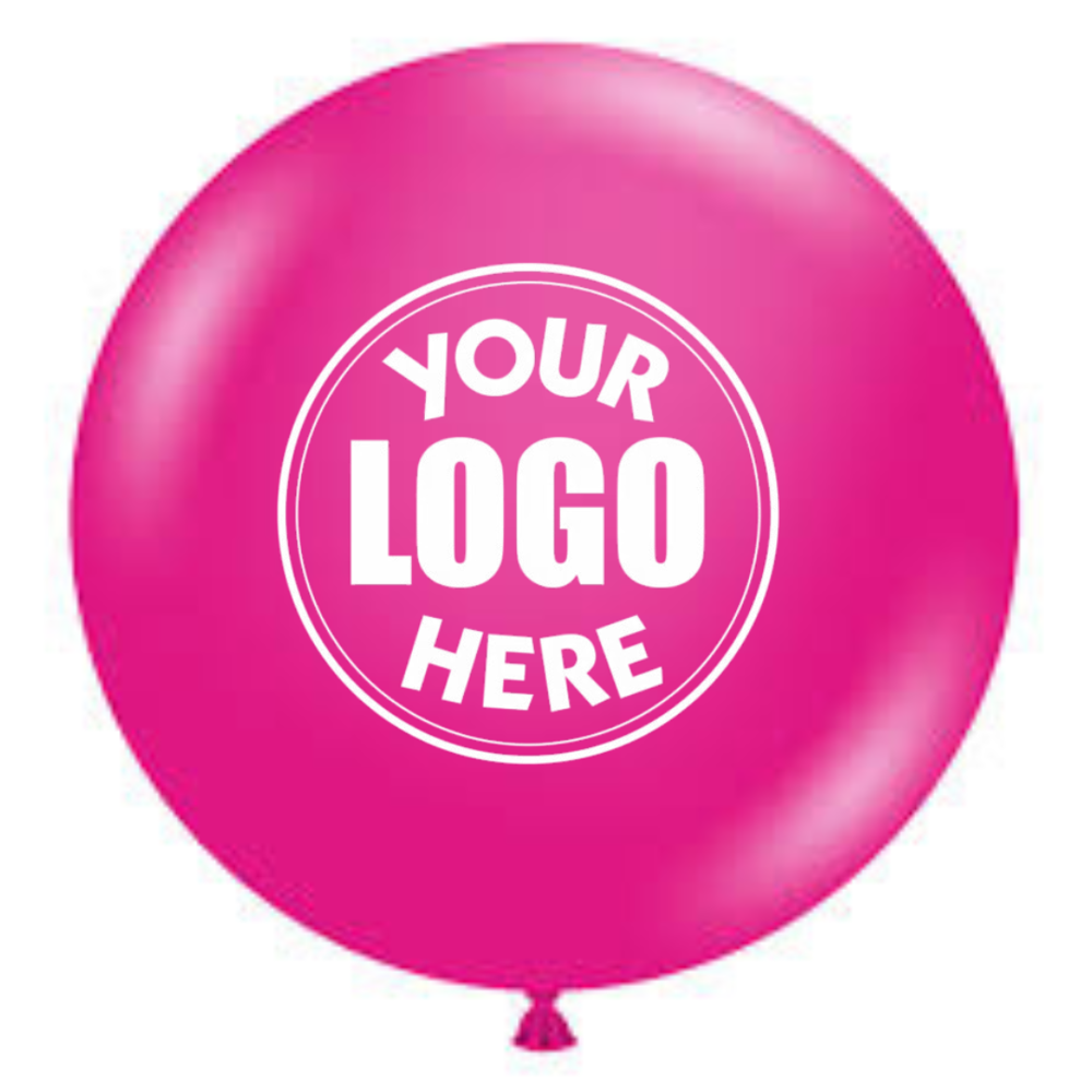 36 Inch Printed Balloon Multicolor with logo(50 Pcs)