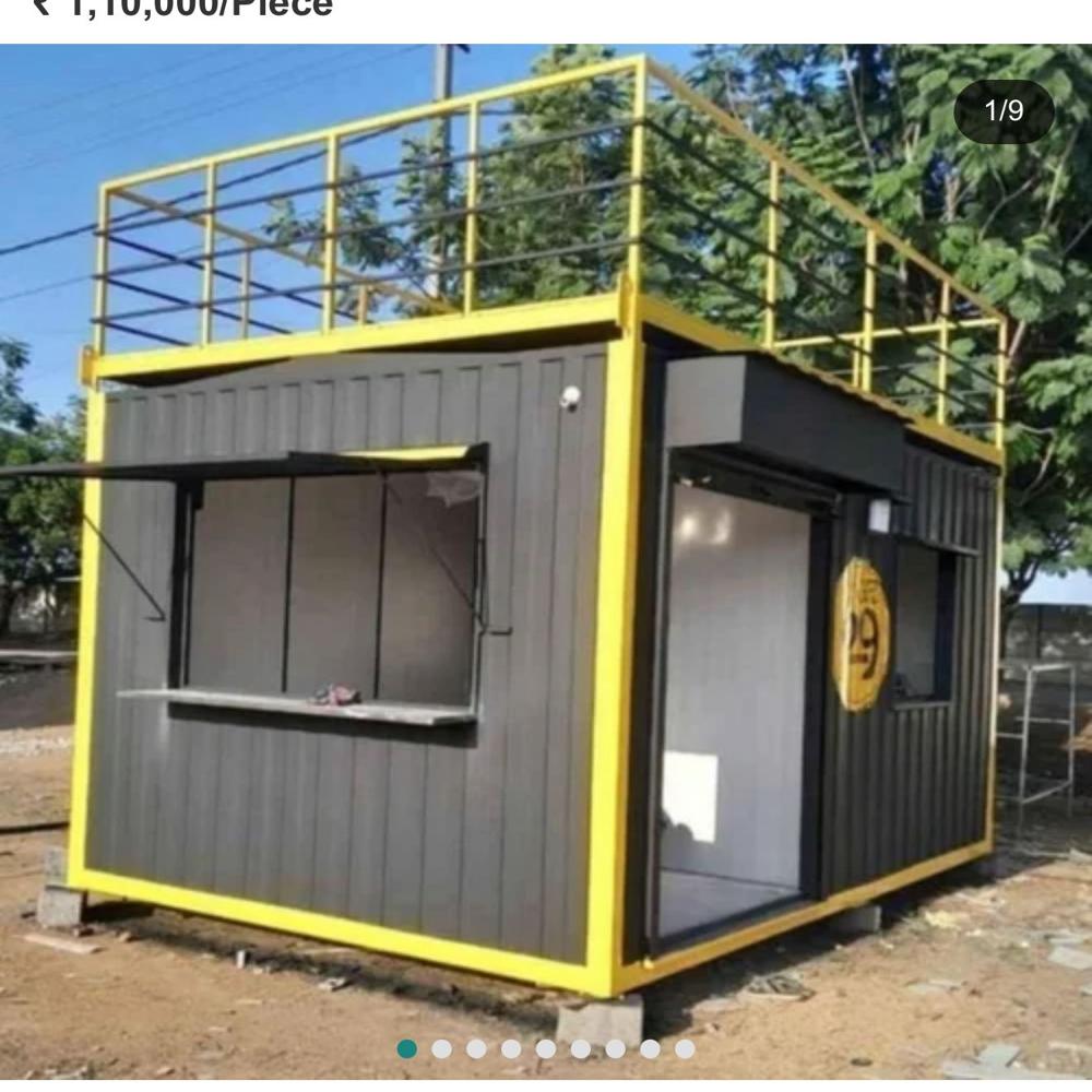 MS PORTABLE OFFICE CABIN 12X10 X8 .5 FEET
