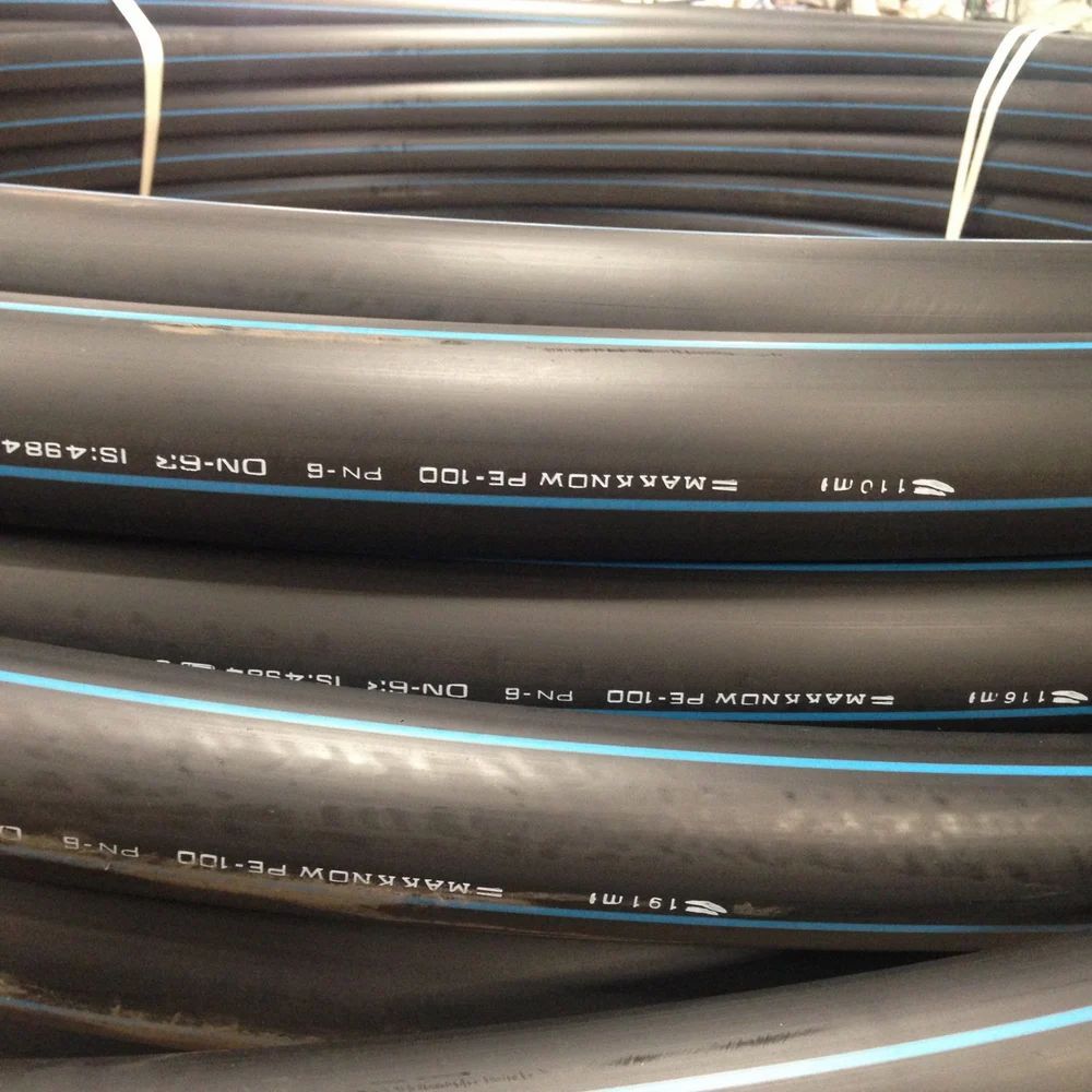 Hdpe Water Pipe - Color: Black