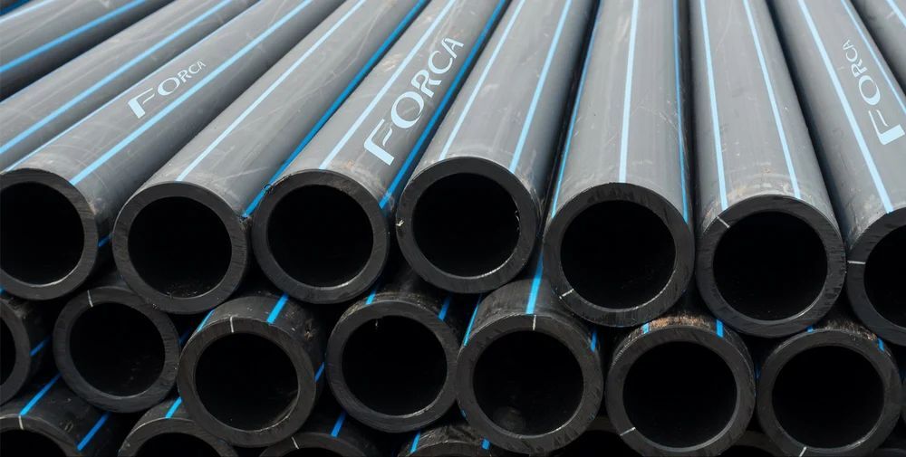 Hdpe Water Pipe - Color: Black