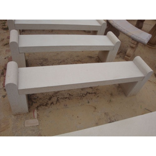 Teakwood Sandstone Bench