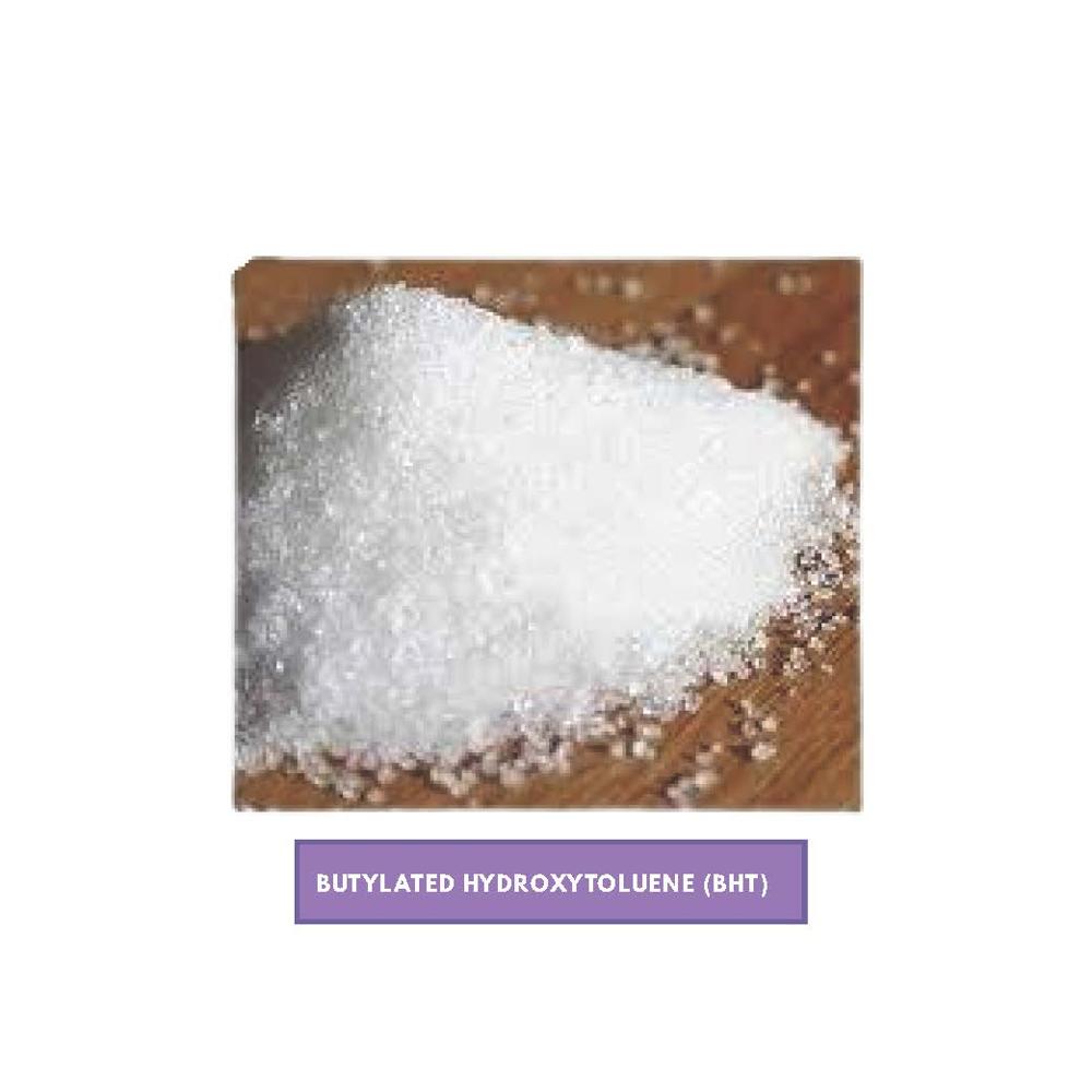 Butylated Hydroxytoluene Powder - Application: Food Industries
