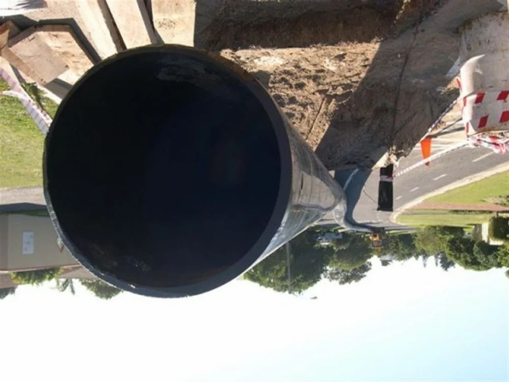 Hdpe Water Pipe - Color: Black