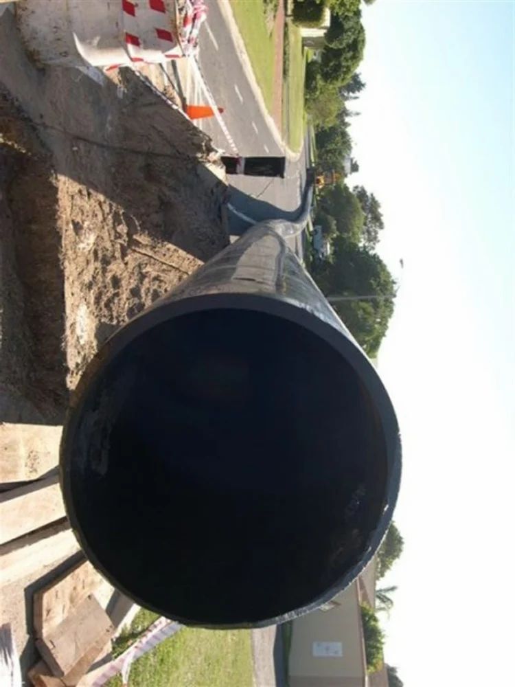 Hdpe Water Pipe - Color: Black