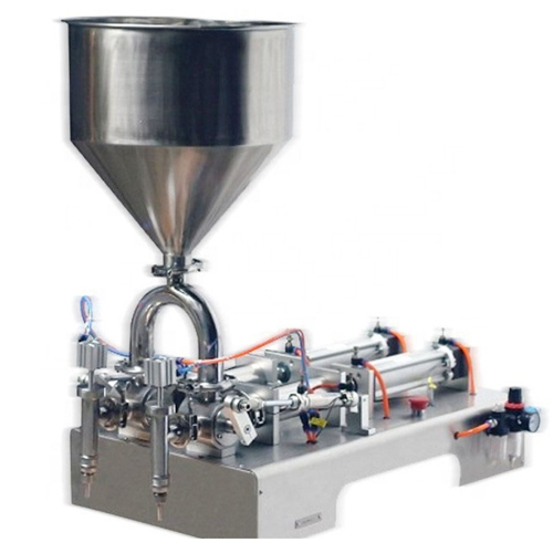 50-500Ml Double Head Paste Filler Machine Scienceway - Filling Range: 50A 500Ml