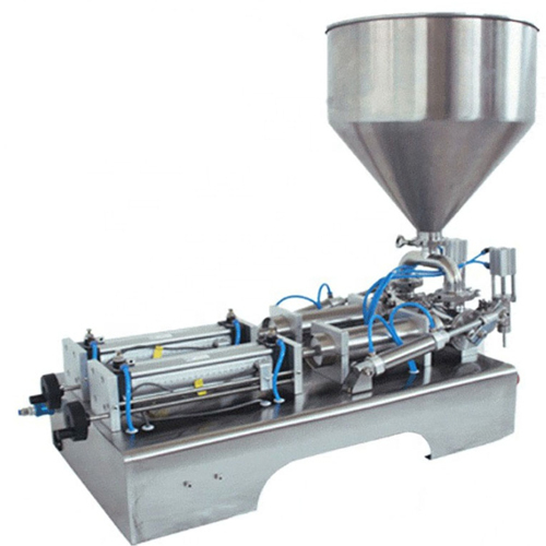 50-500ml Double Head Paste Filler Machine Scienceway - Filling Range: 50a 500ml