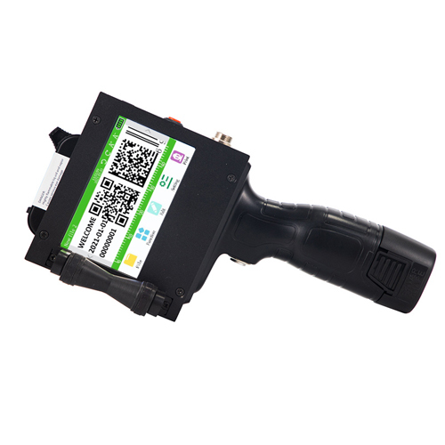 50mm Handheld Inkjet Printer Scienceway - Abs Plastic, Semi-automatic, Portable Design | Efficient 220-240v Printing For Coding & Labeling