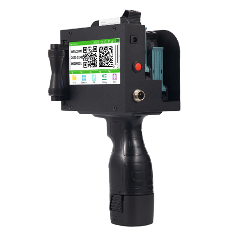 50mm Handheld Inkjet Printer Scienceway - Abs Plastic, Semi-automatic, Portable Design | Efficient 220-240v Printing For Coding & Labeling