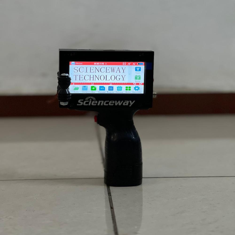 Handheld Inkjet Printer Metal Body - Automatic Grade: Semi-automatic