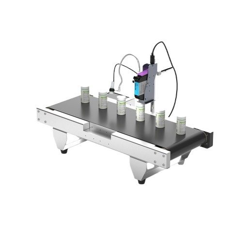 Mini Tij Printer With Conveyor Belt Scienceway - Abs Plastic Or Metal, Standard Size, Printing Speed Up To 6090 M/m, Fully Automatic Operation, Versatile Ink Options