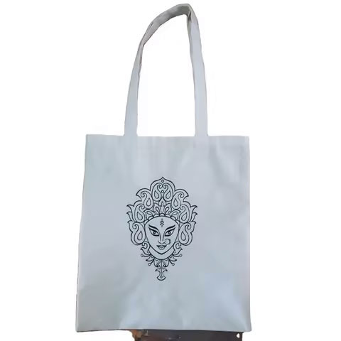 Canvas Tote Shopping Bag Factory Custom Free Sample Low Price Small Cotton Bag