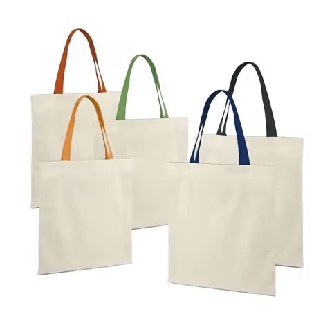 New Arrival Unisex Stylish Cotton Tote Shopping Bag Letter-Decorated Budget-Friendly Tassel Diamond All Genders Fashionable O