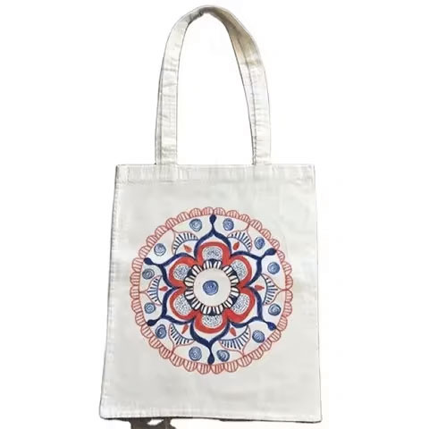 Wholesale Printable Packaging Large Cotton Shopping Tote Bag Custom Canvas Tote Bags with Custom Printed Logo