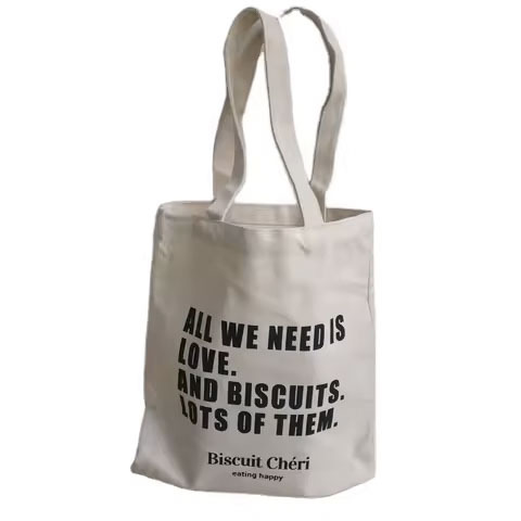 Natural Recycled Shopping Custom Printed Logo Printed Eco-Friendly Cotton Canvas Tote Bag with logo