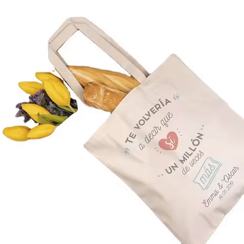 Customized High Quality Cotton Canvas Tote Bag with Cotton Fabric Lining Fashionable Handbag with Custom Logo for Shopping