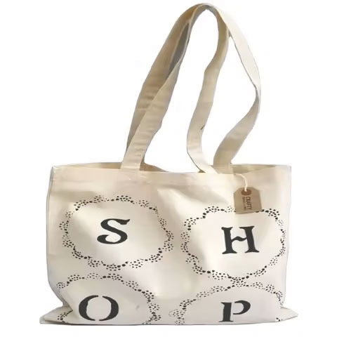 Factory Wholesale Fashion Premium Printing Cotton Canvas Traveler Tote Bag Custom Logo Women Shopping Canvas Tote Bag