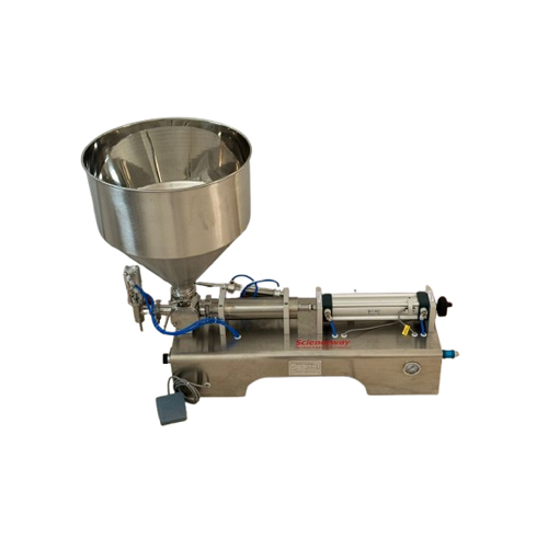 50-500ml Single Head Paste Filler Machine Scienceway - Capacity: 50-500 Milliliter (Ml)
