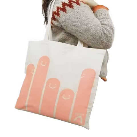 Chip 8 oz Natural Color Cotton Canvas Tote Bag Handbag Grocery Bag Manufacturer of Wholesaler From India