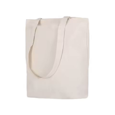 Manufacturer Wholesaler India Kolkata West Bangal 8 oz Natural Color Cotton Canvas Tote Bag Letter Chip Hand Bag for Grocery