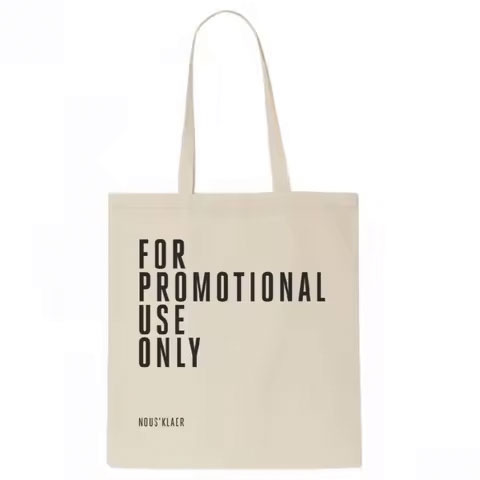 Custom Eco-Friendly Durable Canvas Tote Bag Summer Fresh Simple INS Style Vintage Goose Yellow Open Lady's Fashionable Shopping