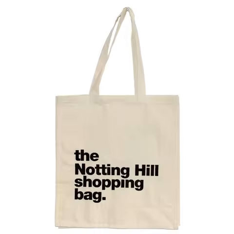 Wholesale Customized Cotton Canvas Tote Bag Full Color Printing Reusable Lady Style Letter Design Cheap Custom Shopping Bags